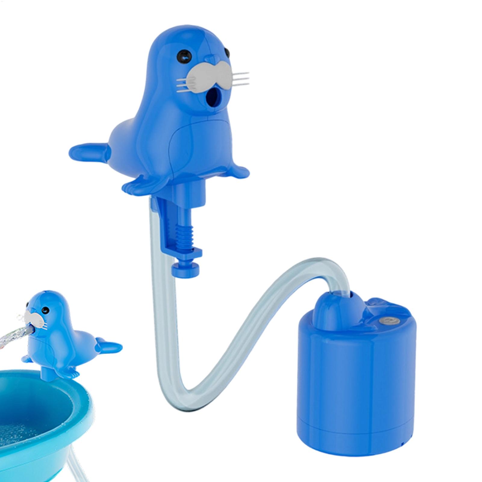 Kids Outdoor Garden Toys - Rechargeable Water Table Spray Pump Splash