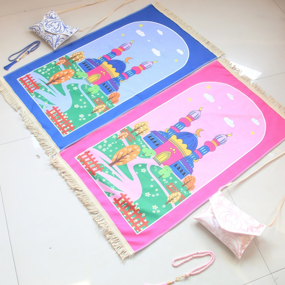 Kids Outdoor Floor Cushions - Children's Crossbody Bag Set With Childlike