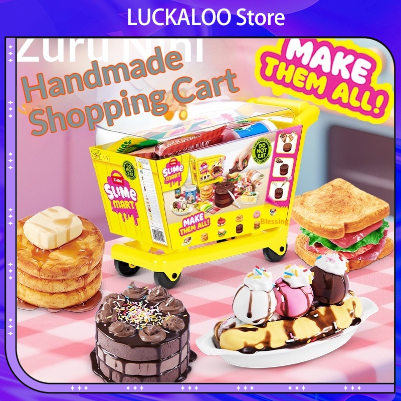 Kids Outdoor Kitchen Accessories - Zuru Mini Slime Mart Shopping Cart