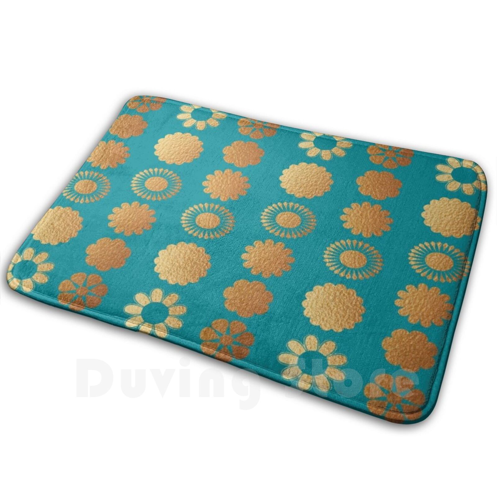 Kids Outdoor Floor Cushions - Teel Pattern / Dancing In The