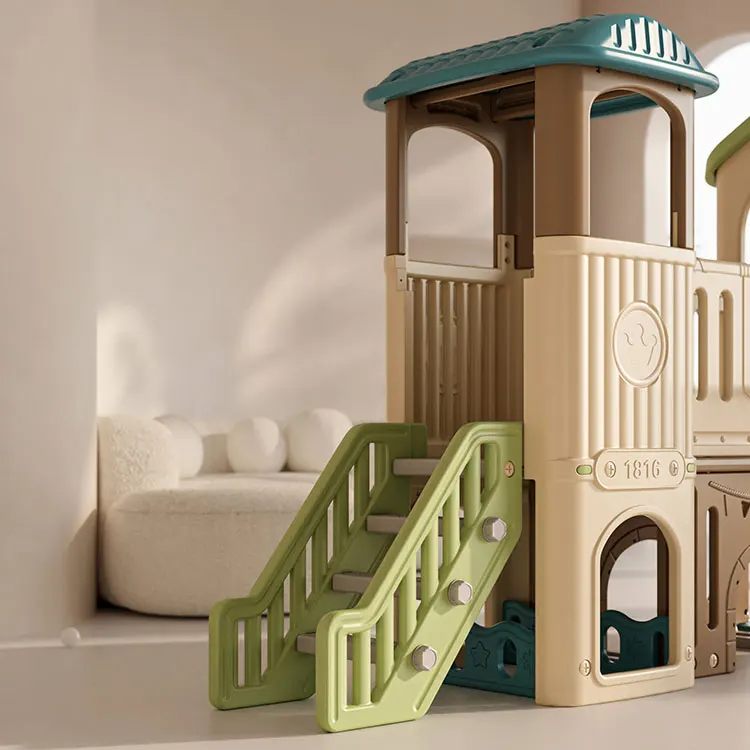 Hot Sale Children Play House O - Kids Outdoor Slide Set 评论和价格