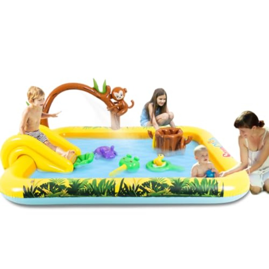 Outdoor inflatable jungle anim - Kids Outdoor Garden Toys 评论和价格