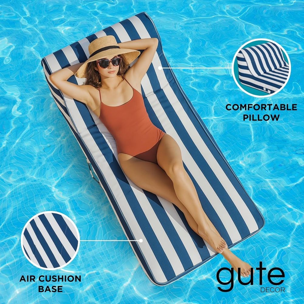 Upholstered Stylish Pool loat  - Kids Outdoor Lounger Chair 评论和价格