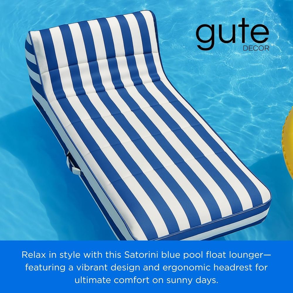 Upholstered Stylish Pool loat  - Kids Outdoor Lounger Chair 评论和价格