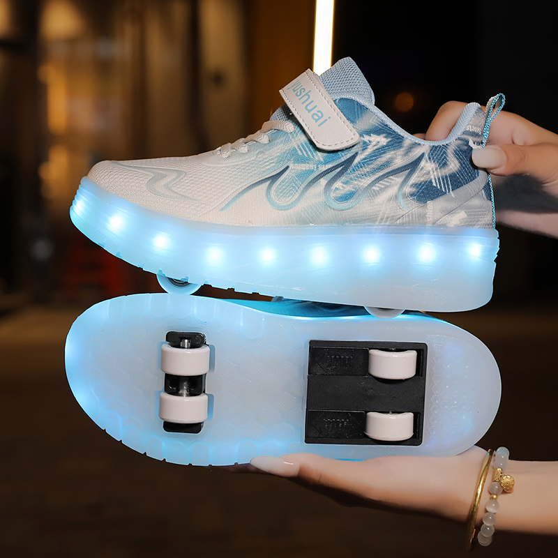 Youth Roller Shoes LED Lights  - Children'S Outdoor 评论和价格
