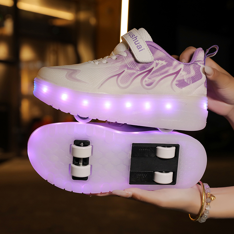 Youth Roller Shoes LED Lights  - Children'S Outdoor 评论和价格