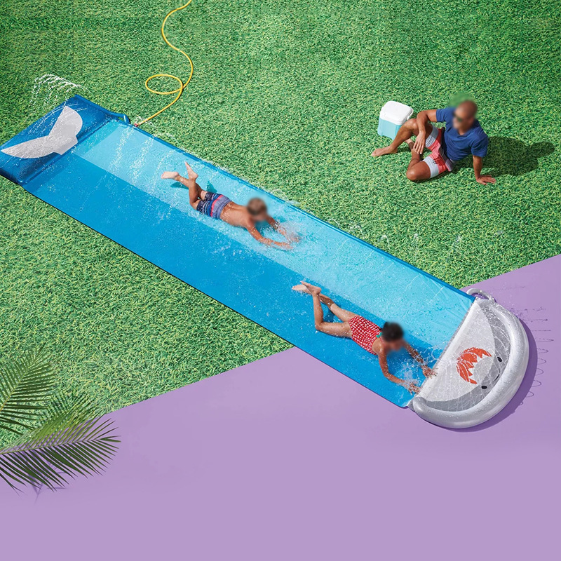 Inflatable Whale Water Slide S - Kids Outdoor Garden Toys 评论和价格