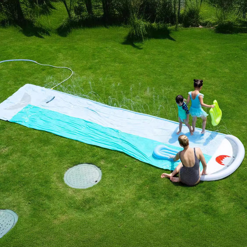Inflatable Whale Water Slide S - Kids Outdoor Garden Toys 评论和价格