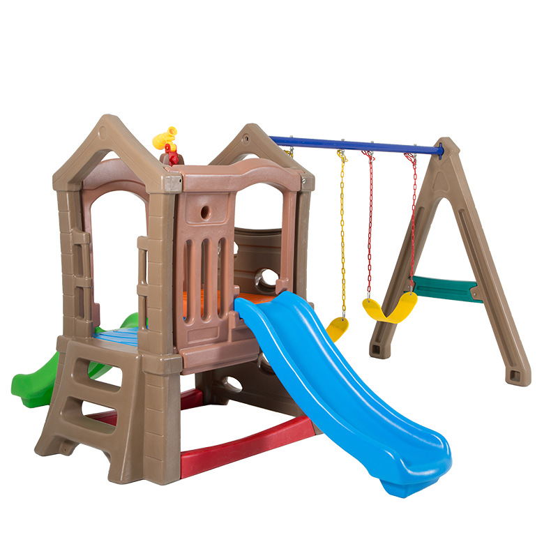 High Quality Children Indoor/O - Kids Outdoor Slide Set 评论和价格