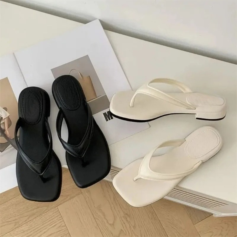 Women Solid Square Toe Flip Fl - Children'S Outdoor 评论和价格