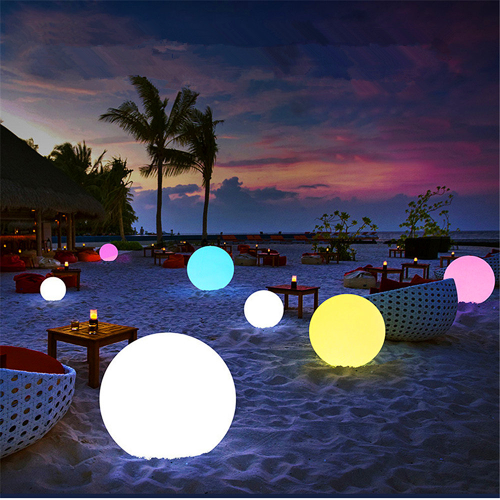 Rechargeable LED Glowing Ball  - Kids Outdoor Decor 评论和价格