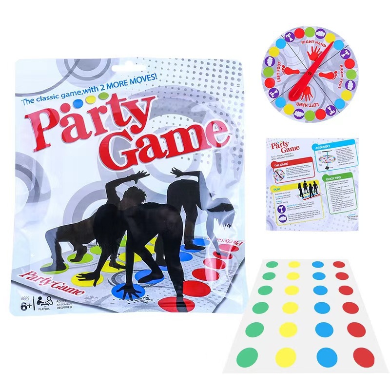 Twister Party Game - Family In - Kids Outdoor Garden Toys 评论和价格