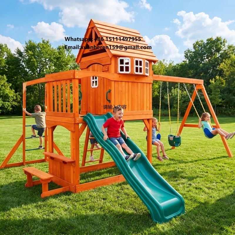 Large Outdoor Amusement Equipm - Kids Outdoor Garden Toys 评论和价格