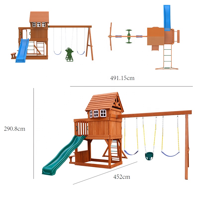 Large Outdoor Amusement Equipm - Kids Outdoor Garden Toys 评论和价格