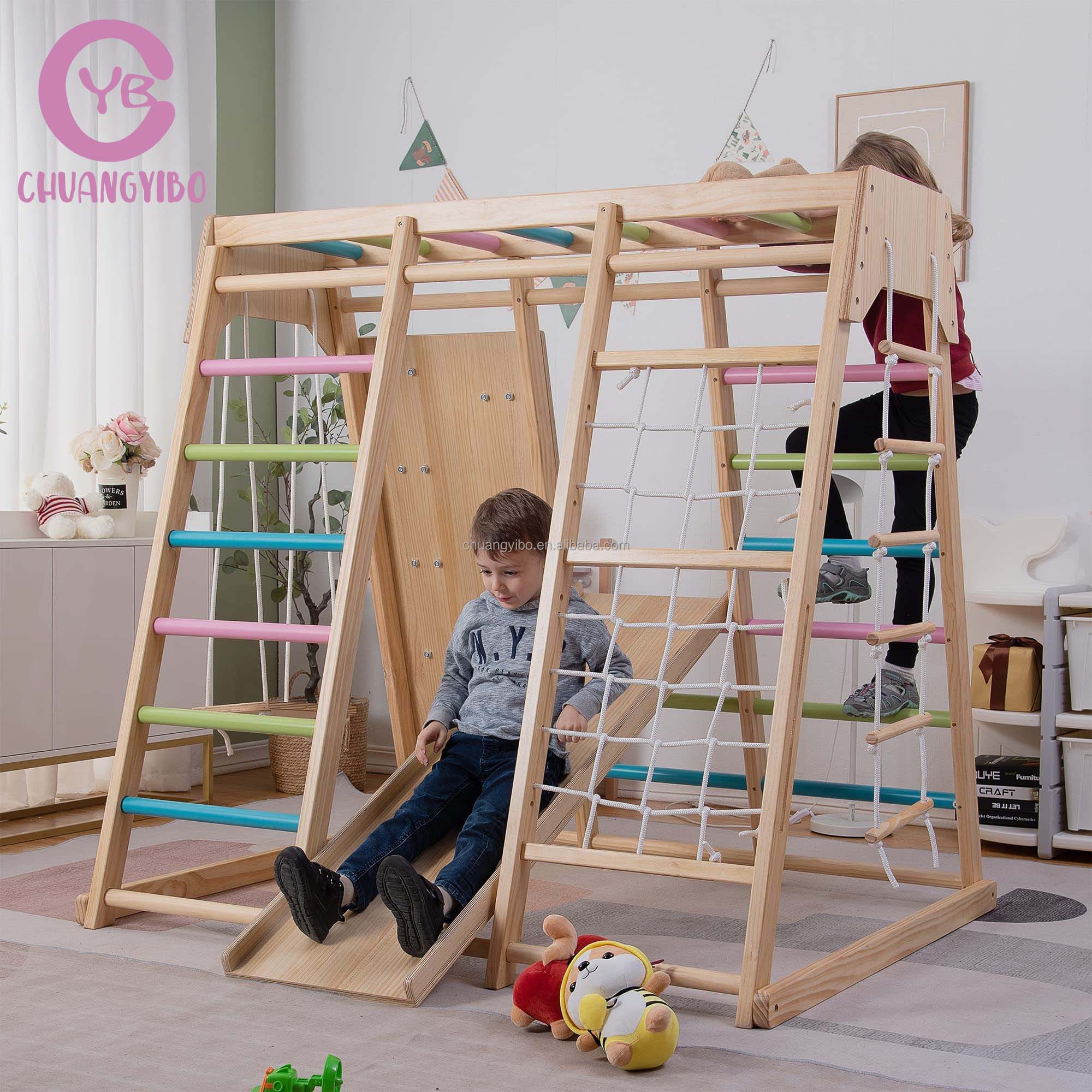 Climbing Walls Amusement Park  - Kids Outdoor Slide Set 评论和价格