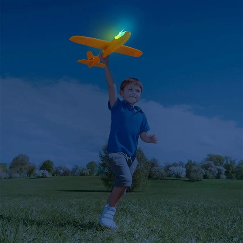 Electric Foam Plane Glider Han - Kids Outdoor Lights 评论和价格