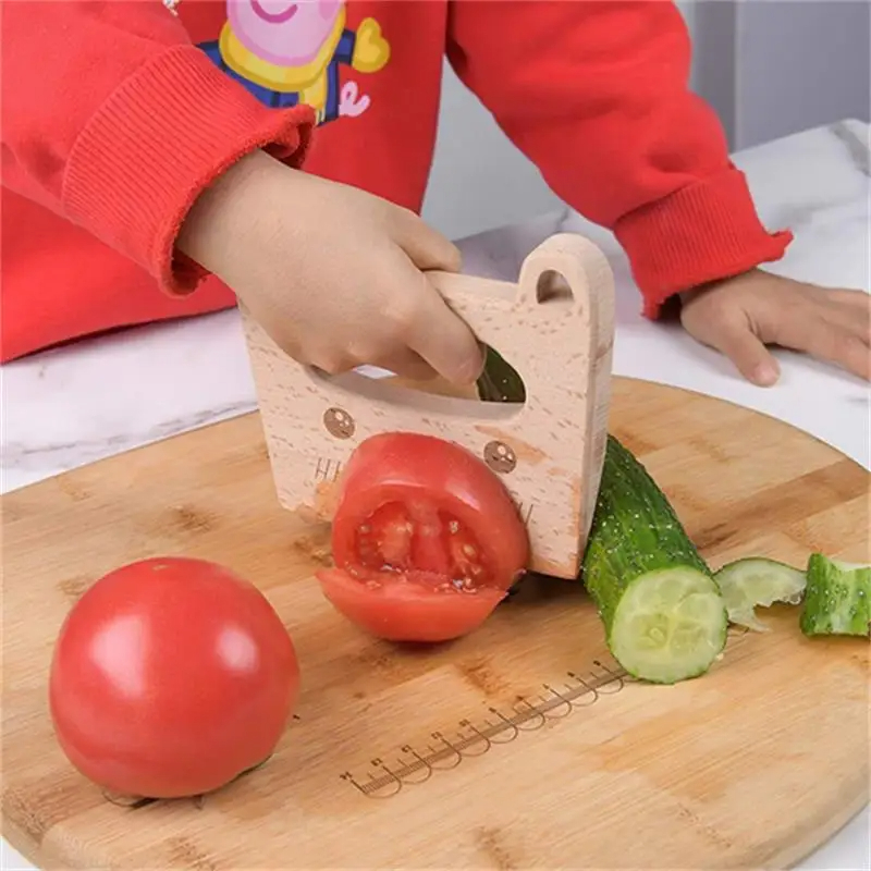 Wooden Kids Knife for Cooking  - Kids Outdoor Kitchen Accessories 评论和价格