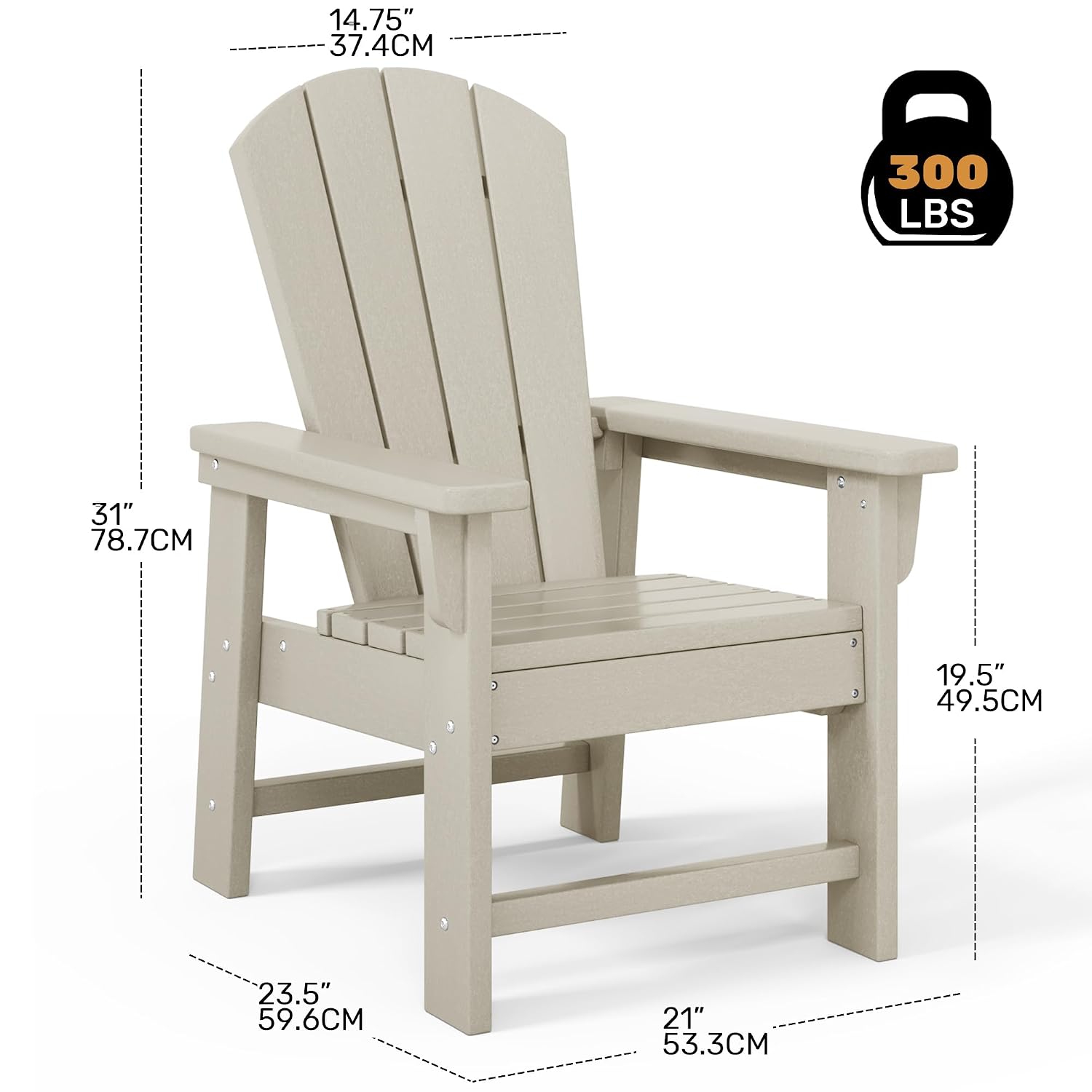 Kids Outdoor Chair Set of 2, T - Kids Outdoor Lounger Chair 评论和价格