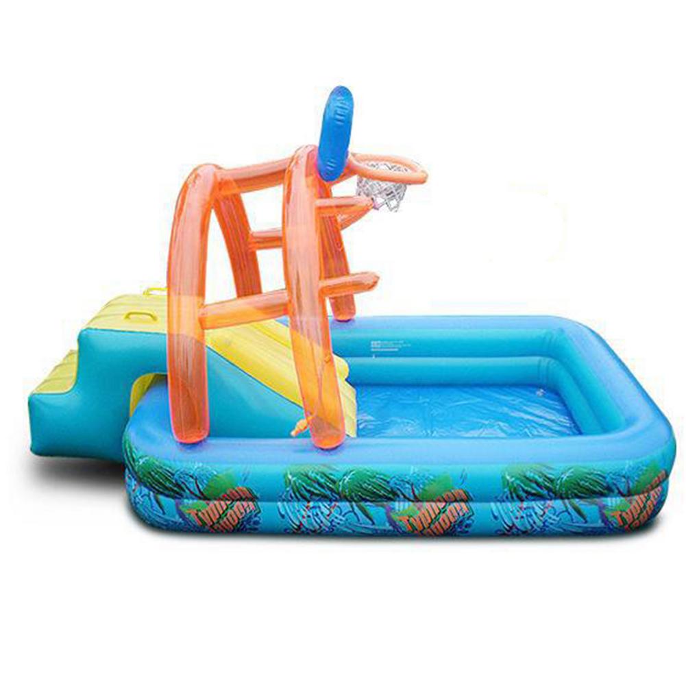 New Water Slide Children Fun L - Kids Outdoor Slide Set 评论和价格