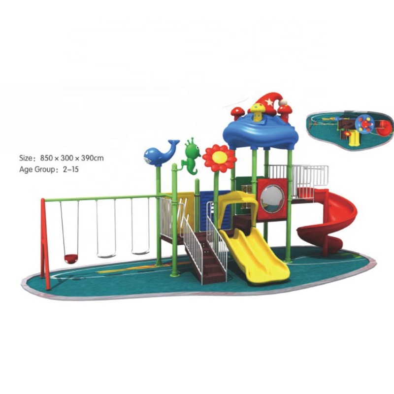 Wholesale Low Price Outdoor Am - Kids Outdoor Slide Set 评论和价格