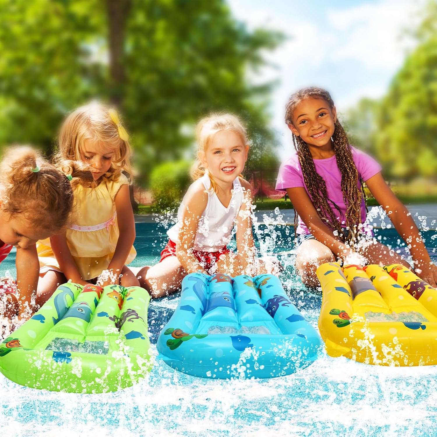 Water Floating Ring Inflatable - Kids Outdoor Hammock Chair 评论和价格
