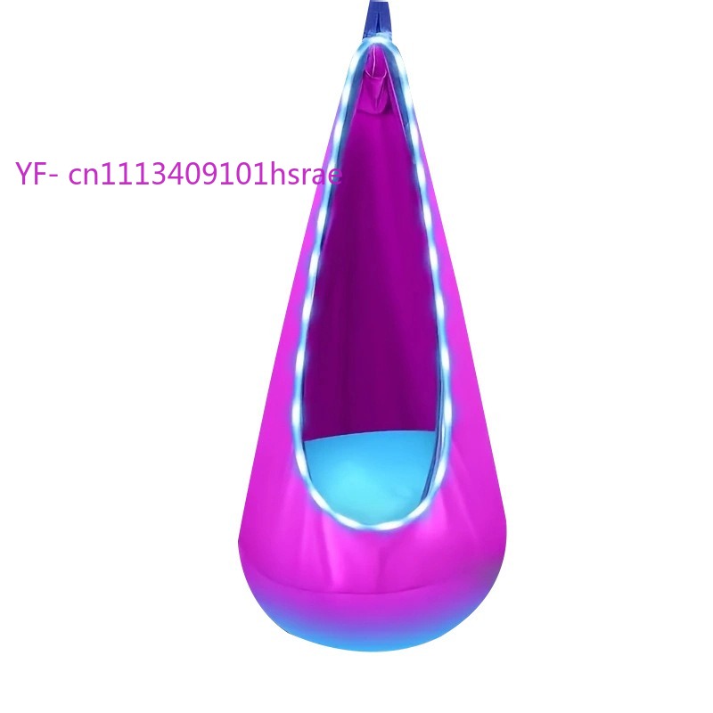 Glowing LED Inflatable Hammock - Kids Outdoor Hammock Chair 评论和价格