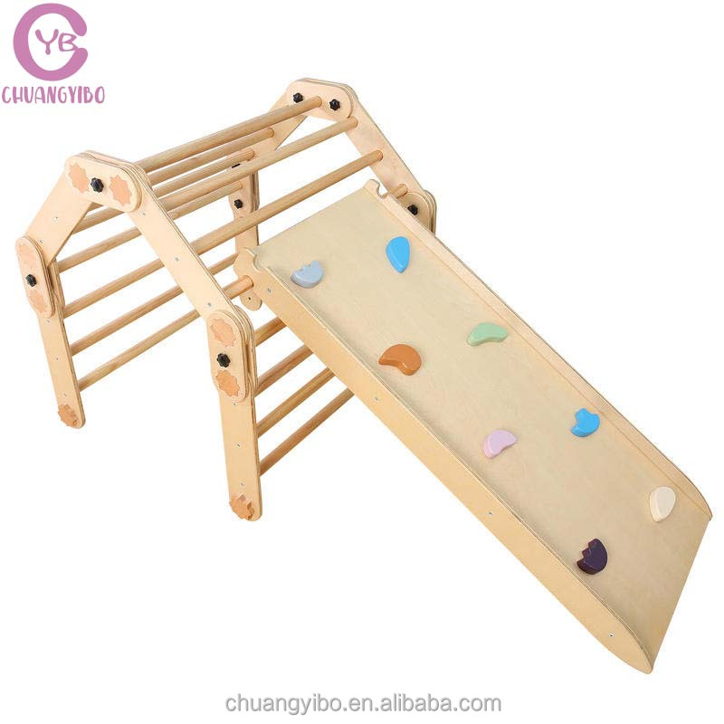 Jungle Gym Kids Outdoor Kids C - Kids Outdoor Wooden Climbing Frame 评论和价格