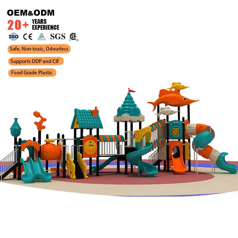 Outdoor Kids Amusement Equipme - Kids Outdoor Slide Set 评论和价格