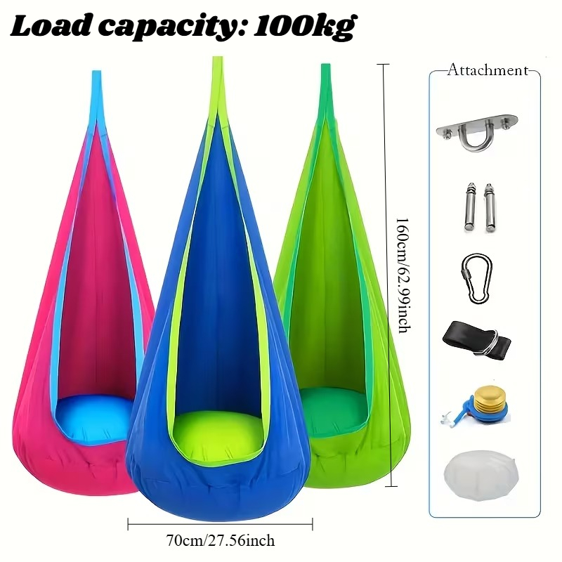 Kids Hanging Chair Indoor Outd - Kids Outdoor Hammock Chair 评论和价格