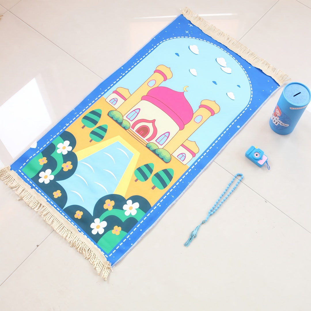 Printed Velvet Children's Pray - Kids Outdoor Floor Cushions 评论和价格
