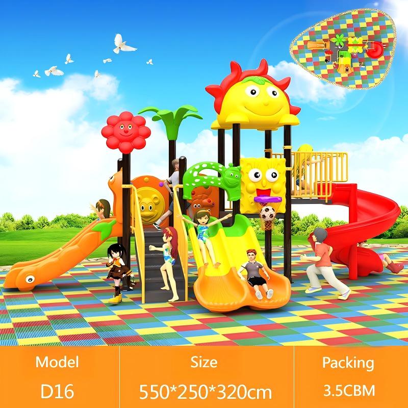 Hot Selling Kids Garden Slides - Kids Outdoor Slide Set 评论和价格