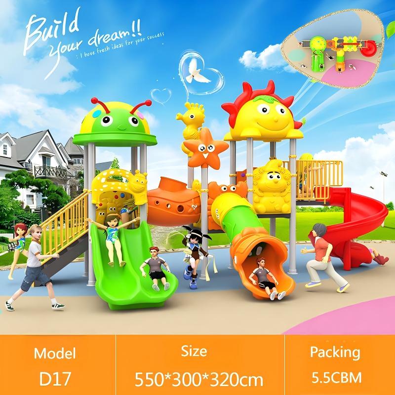 Hot Selling Kids Garden Slides - Kids Outdoor Slide Set 评论和价格