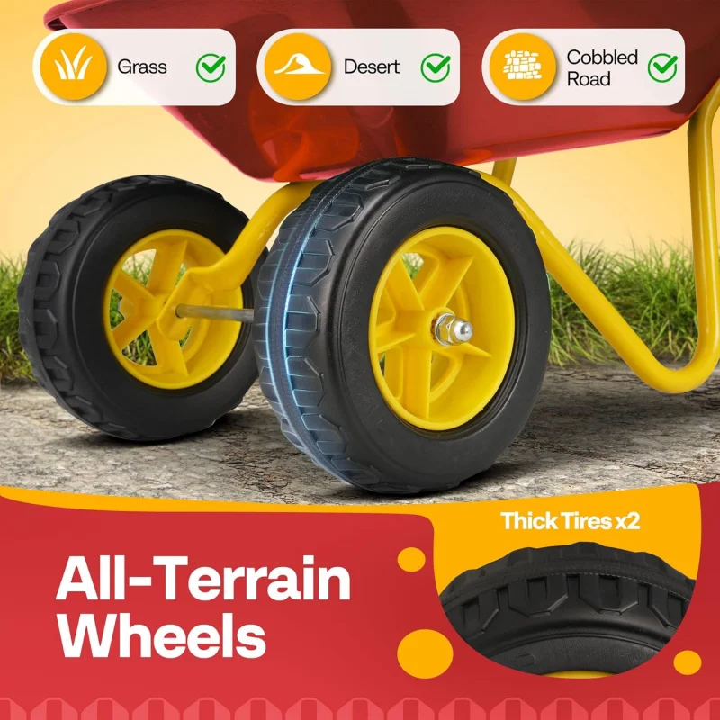 Kids Wheelbarrow Children Gard - Kids Outdoor Garden Toys 评论和价格