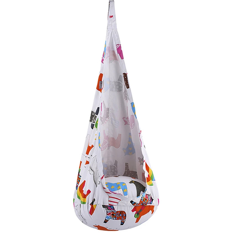 Kids Pod Swing Seat Cotton Can - Kids Outdoor Hammock Chair 评论和价格