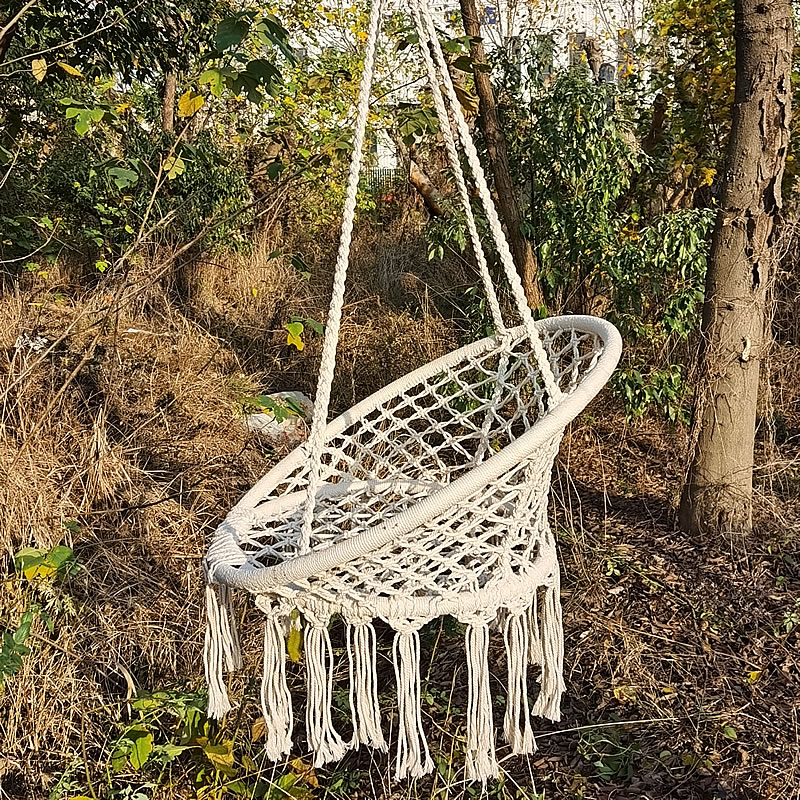 2025 Nordic Garden Handmade Kn - Kids Outdoor Hammock Chair 评论和价格