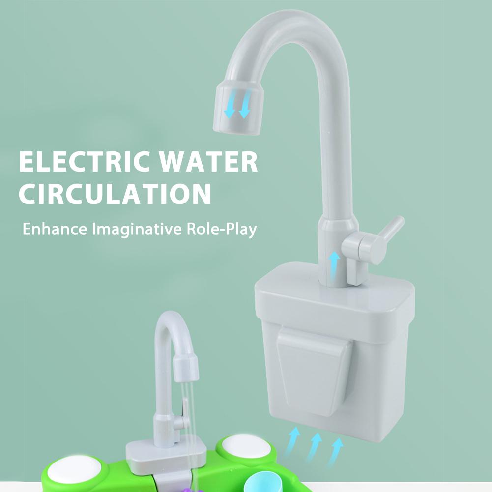 Pretend Play Kitchen Faucet Re - Kids Outdoor Kitchen Accessories 评论和价格